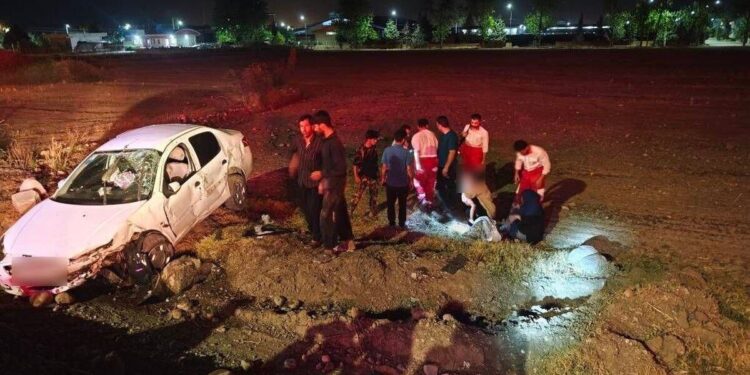 ببینید | تصادف در جاده مشهد – سرخس سه قربانی گرفت