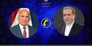 گفت‌وگوی تلفنی وزرای خارجه ایران و عراق