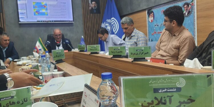 تحقق ۹۳ درصدی هشدارهای نارنجی هواشناسی در خراسان شمالی؛ ۱۳۸ نقطه پایش برخط فعال است